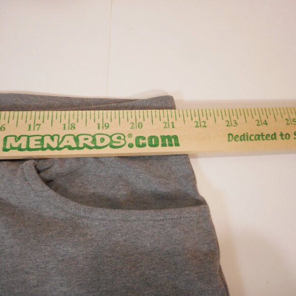 Weekends by Chicos size 4 Women's XXL Capri Lounge Pants Gray Pockets Pull-on - Picture 6 of 10